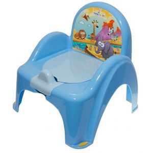 Mini toaleta Tega Baby Safari muzicala albastra imagine