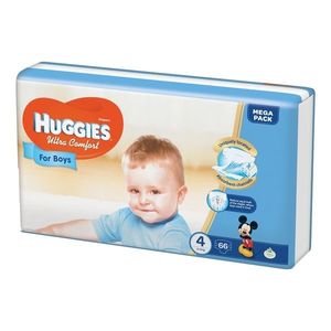 Scutece Huggies Ultra Confort Mega Pack 4 Boy 8-14 Kg 66 buc imagine