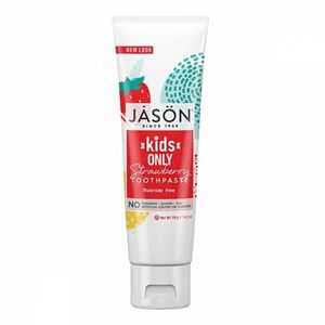 Pasta naturala de dinti cu capsuni pentru copii Jason 119g imagine