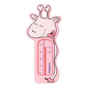 Termometru de baie plutitor Baby Ono Giraffe pink imagine