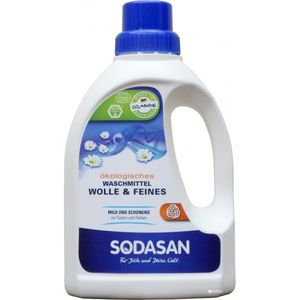 Detergent Bio Lichid Pentru Rufe Delicate Lana Si Matase 750 ml Sodasan imagine