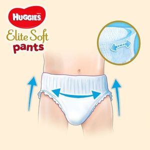 Scutece-chilotel Huggies Elite Soft Pants Mega pack 3 6-11 kg 54 buc imagine
