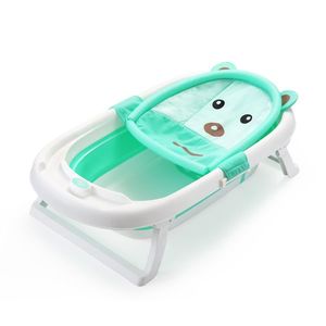 Hamac cadita Little Mom Baby Bath Tub Bear Mint imagine