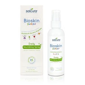 Spray nutritiv Bioskin Junior pt bebelusi si copii piele foarte uscata cu eczeme Salcura 100 ml imagine