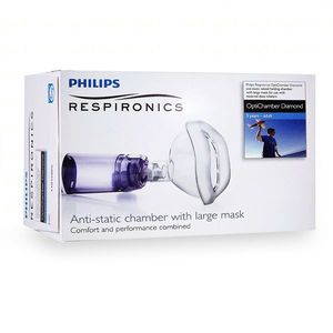 Camera de inhalare Philips Respironics Optichamber Diamond masca 5 ani - adulti imagine