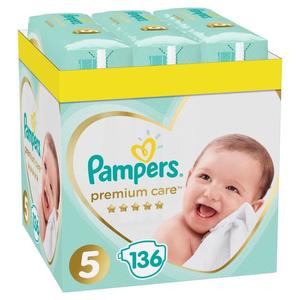 Scutece Pampers Premium Care XXL Box nr. 5 11- 16 kg 136 buc imagine