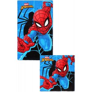 Set 2 prosoape fata si maini Spiderman SunCity imagine