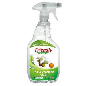 Spray bio pentru splarea fructelor si legumelor 650 ml Friendly Organic imagine