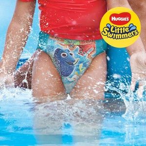 Scutece-chilotel pentru apa Huggies Little Swimmers 3-4 7-15 Kg 12 buc imagine