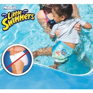 Scutece-chilotel pentru apa Huggies Little Swimmers 2-3 3-8 kg 12 buc imagine