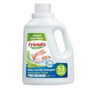 Detergent lichid organic pentru rufe fara miros spalare automata Friendly Organic imagine