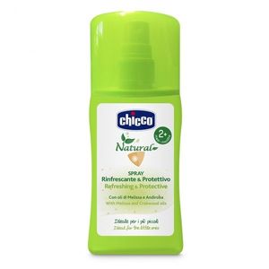 Spray revigorant Chicco pentru protectie naturala ulei melissa si andiroba 100ml 2luni+ imagine