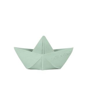 Jucarie pentru baie Barcuta Origami menta imagine