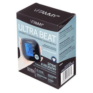 Tensiometru electronic de brat Vitammy Ultra Beat manseta 22-42 cm chocolatemetalic imagine