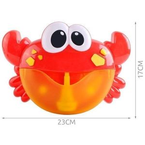Jucarie de baie crab cu baloane muzicale de sapun Iso Trade rosu MY17383 imagine