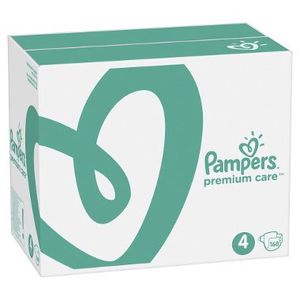 Scutece Pampers Premium Care XXL Box Marimea 4, 9-14 kg 168 buc imagine