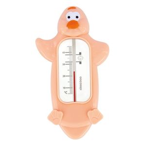 Termometru de baie si camera KikkaBoo Penguin Pink imagine