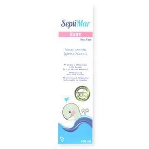 Spray pentru igiena nazala SeptiMar Baby 100 ml Vitalia imagine