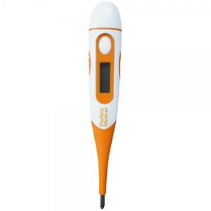Termometru digital cu cap flexibil portocaliu imagine
