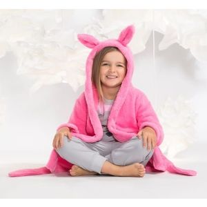 Halat de baie pentru copii Nicol roz marimea 110-116 imagine