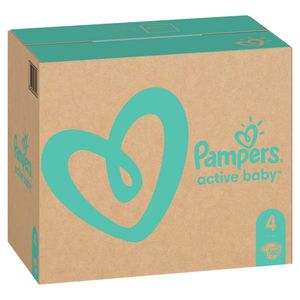 Scutece Pampers Active Baby XXL BOX Marimea 4, 9 -14 kg, 180 buc imagine