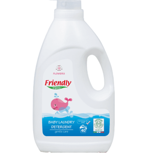 Detergent rufe Friendly Organic pentru bebe cu miros de flori 2000 ml imagine