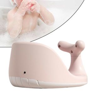 Scaun de baie bebelusi Little Mom Whale Pink imagine