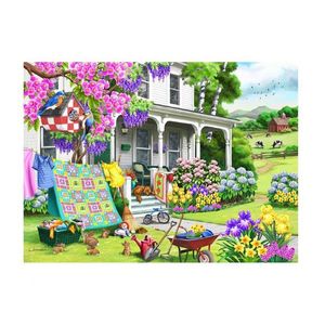 Puzzle din lemn - Countryside Garden - 200 piese imagine