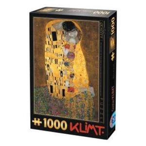 Puzzle 1000 Gustav Klimt - The Kiss imagine