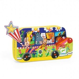 Puzzle Djeco - Autobuzul copilariei imagine