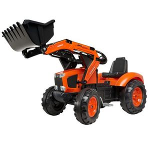 Tractor cu pedale pentru copii portocaliu Falk imagine