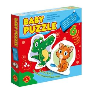 Puzzle educativ - Mega Box - Croco si prietenii | Alexander Toys imagine