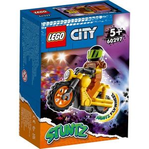 LEGO® City - Motocicleta de cascadorie pentru impact (60297) imagine