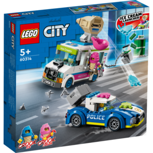 LEGO® City - Politia in urmarirea furgonetei cu inghetata (60314) imagine