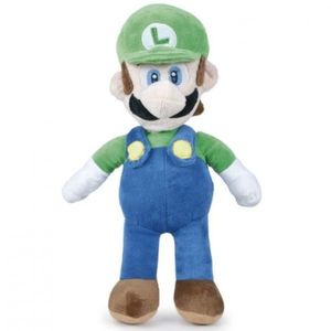 Jucarie de plus Luigi Super Mario, Play By Play, 36 cm imagine