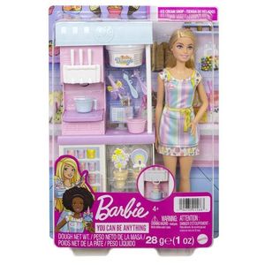 Set de joaca Barbie, Magazinul de inghetata imagine