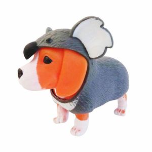 Mini figurina, Dress Your Puppy, Beagle in costum de koala, S1 imagine