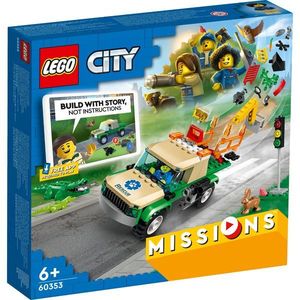 LEGO® City - Misiuni de salvare a animalelor salbatice (60353) imagine
