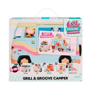 LOL Surprise Grill and Groove Camper, set de joaca imagine