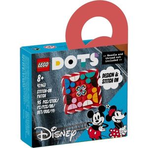 LEGO® Dots - Petic de cusut Mickey Mouse si Minnie Mouse (41963) imagine