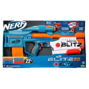 Blaster Nerf Elite 2.0 Motoblitz CS-10, cu 22 proiectile imagine
