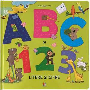 Carte Editura Litera, Bebe invata. Abc si 123. Litere si cifre imagine