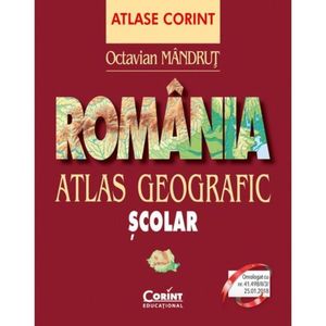 Atlas geografic scolar, Corint, Romania 2022 imagine