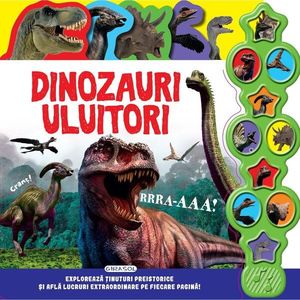 Carte cu sunete, Girasol, Dinozauri Uluitori imagine