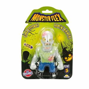 Figurina Monster Flex, Monstrulet care se intinde, S5, Zombie imagine