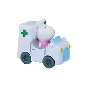 Figurina in masinuta de salvare, Peppa Pig, F53825L00 imagine