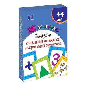Invatam cifre, Semne matematice, Multimi, Figuri Geometrice, Editura DPH imagine