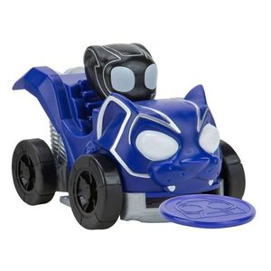 Figurina Spidey, cu masinuta, Little Vehicle, Black Panther, SNF0056 imagine