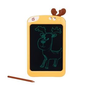 Tableta digitala LCD, pentru scris si desen, Edu Sun, 8.5 inch, Caprioara, Portocaliu imagine