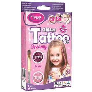 Glitter Tattoo Kit: Dreamy. Tatuaje cu sclipici: visator imagine